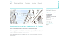 Desktop Screenshot of advokata.ch