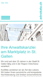 Mobile Screenshot of advokata.ch